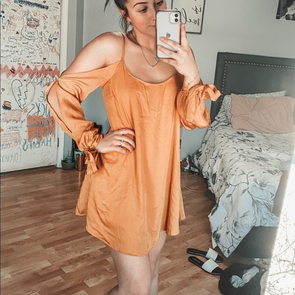 forever 21 yellow dress